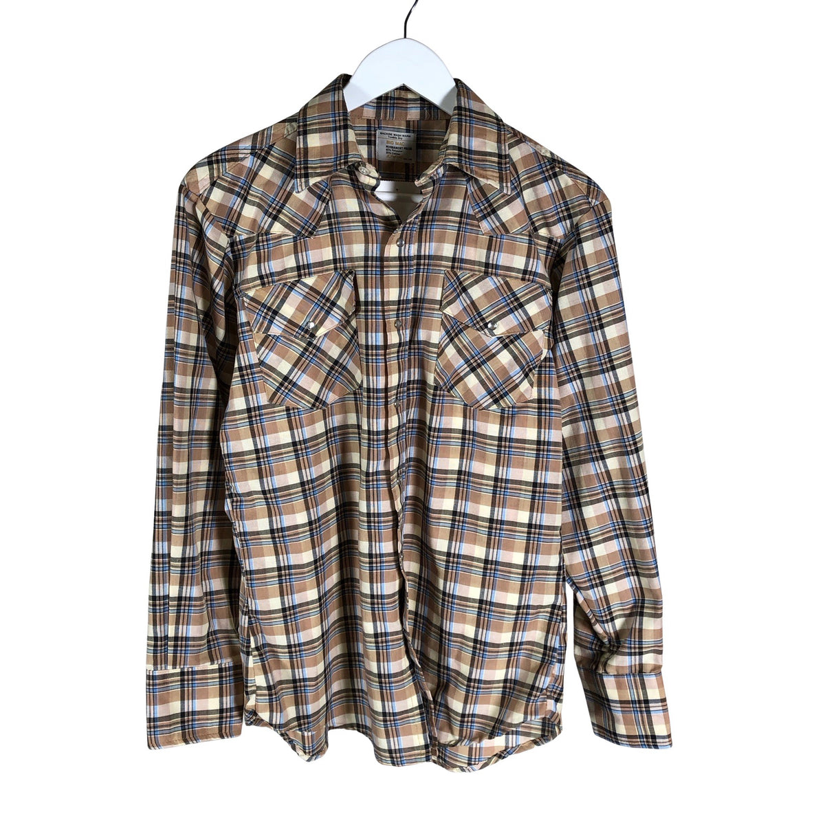 Unisex JC Penney - Collared shirt, size S - Brown (1)