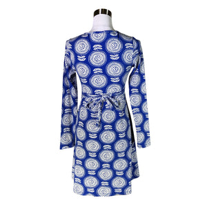 Unisex me&i - Tricot dress, size 38 - Blue (2)