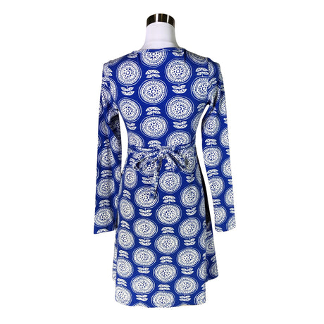 Unisex me&i - Tricot dress, size 38 - Blue (2)