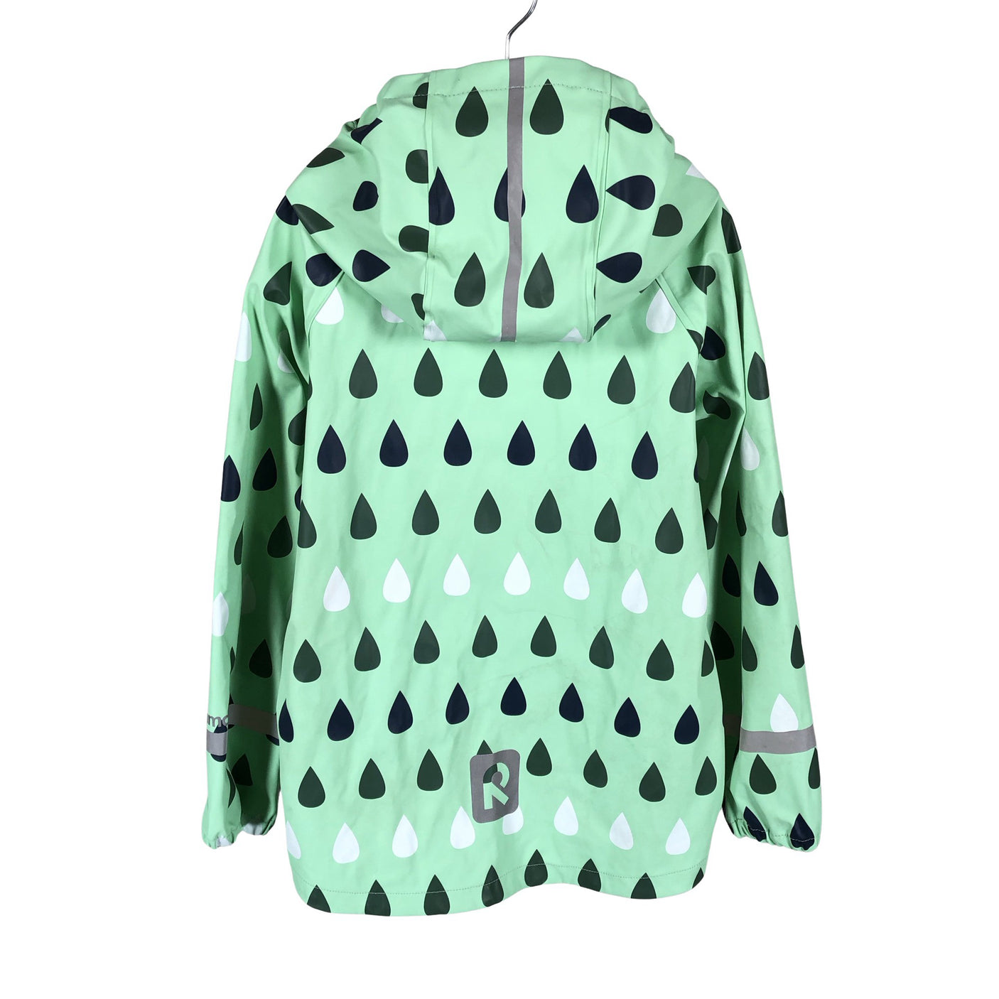 Unisex Reima - Rain jacket, size 128 - 134 - Green (2)