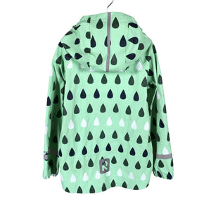Unisex Reima - Rain jacket, size 128 - 134 - Green (2)