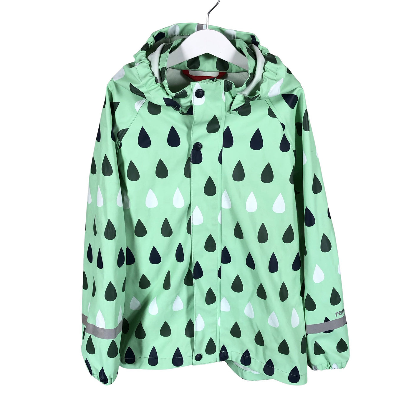 Unisex Reima - Rain jacket, size 128 - 134 - Green (1)