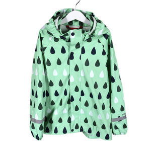 Unisex Reima - Rain jacket, size 128 - 134 - Green (1)