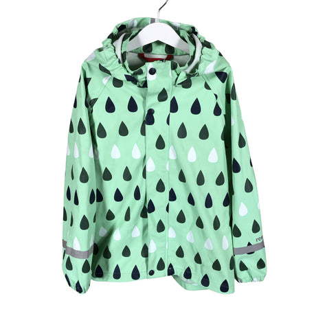 Unisex Reima - Rain jacket, size 128 - 134 - Green ()