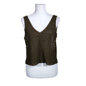Unisex Massimo Dutti - Top, size 38 - Green (1)