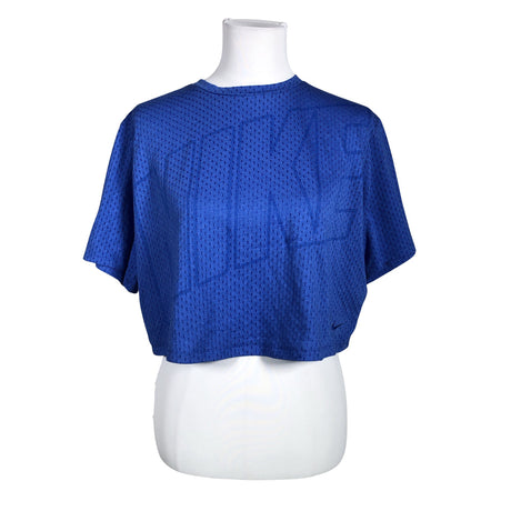 Unisex Nike - Sports shirt, short sleeve, size 40 - Blue ()