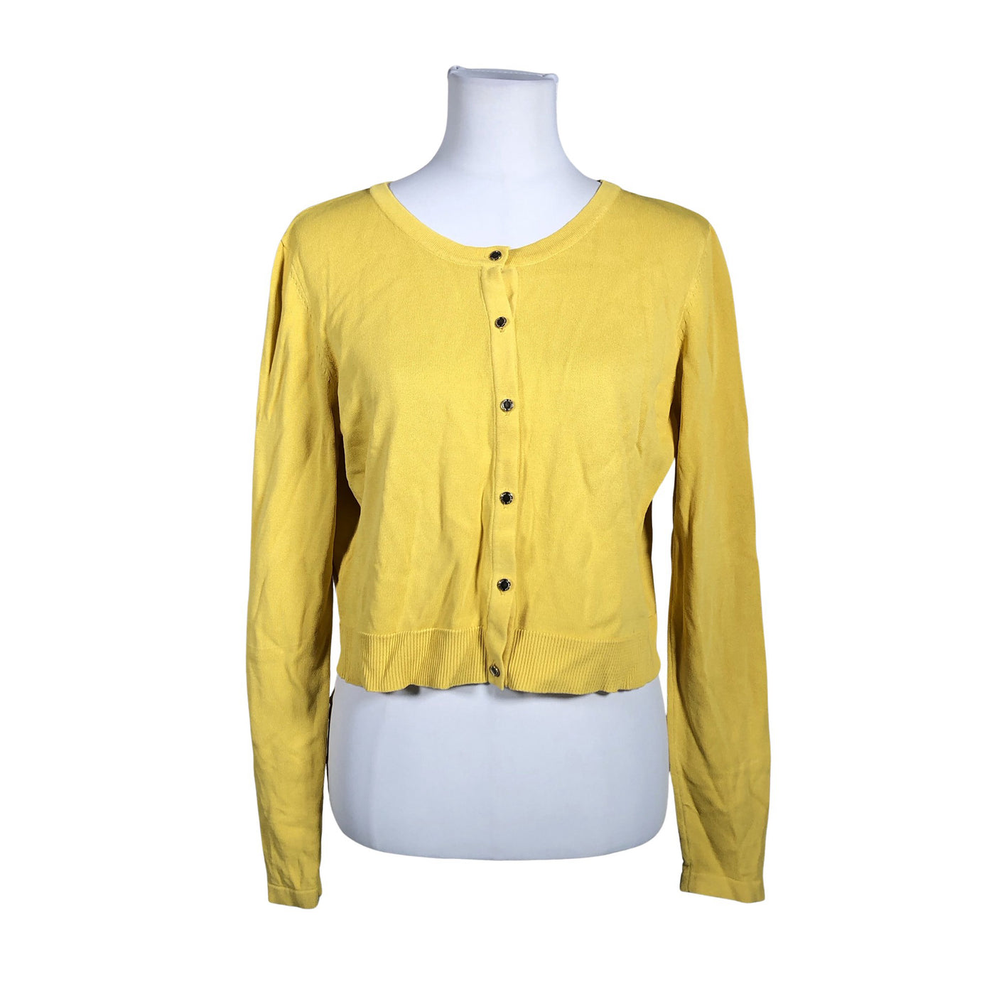 Unisex Your Face - Cardigan, size 40 - Yellow (1)