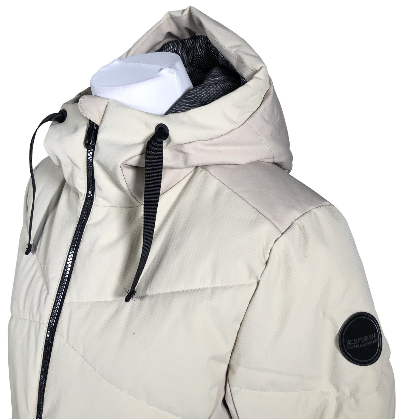 Unisex Icepeak - Winter jacket, size 40 - Beige (2)