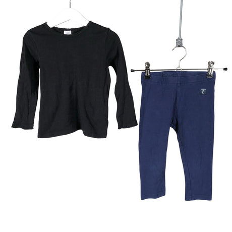 Unisex Lindex - Tricot shirt, size 98 - 104 - Black ()