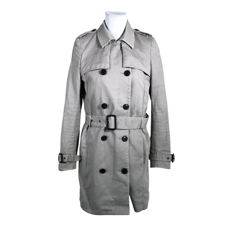 Unisex Selected - Trench coat, size 36 - Gray ()