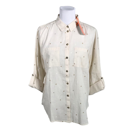 Unisex Superdry - Collared shirt, size 44 - Beige ()
