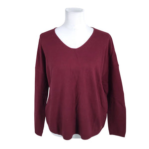 Unisex s.Oliver - Sweater, size 40 - Wine red (1)