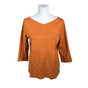 Unisex Marc O'Polo - Tricot shirt, size 40 - Orange (1)