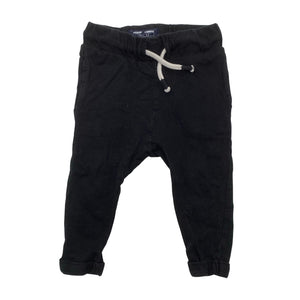 Unisex Next - Tricot pants, size 74 - 80 - Black (1)