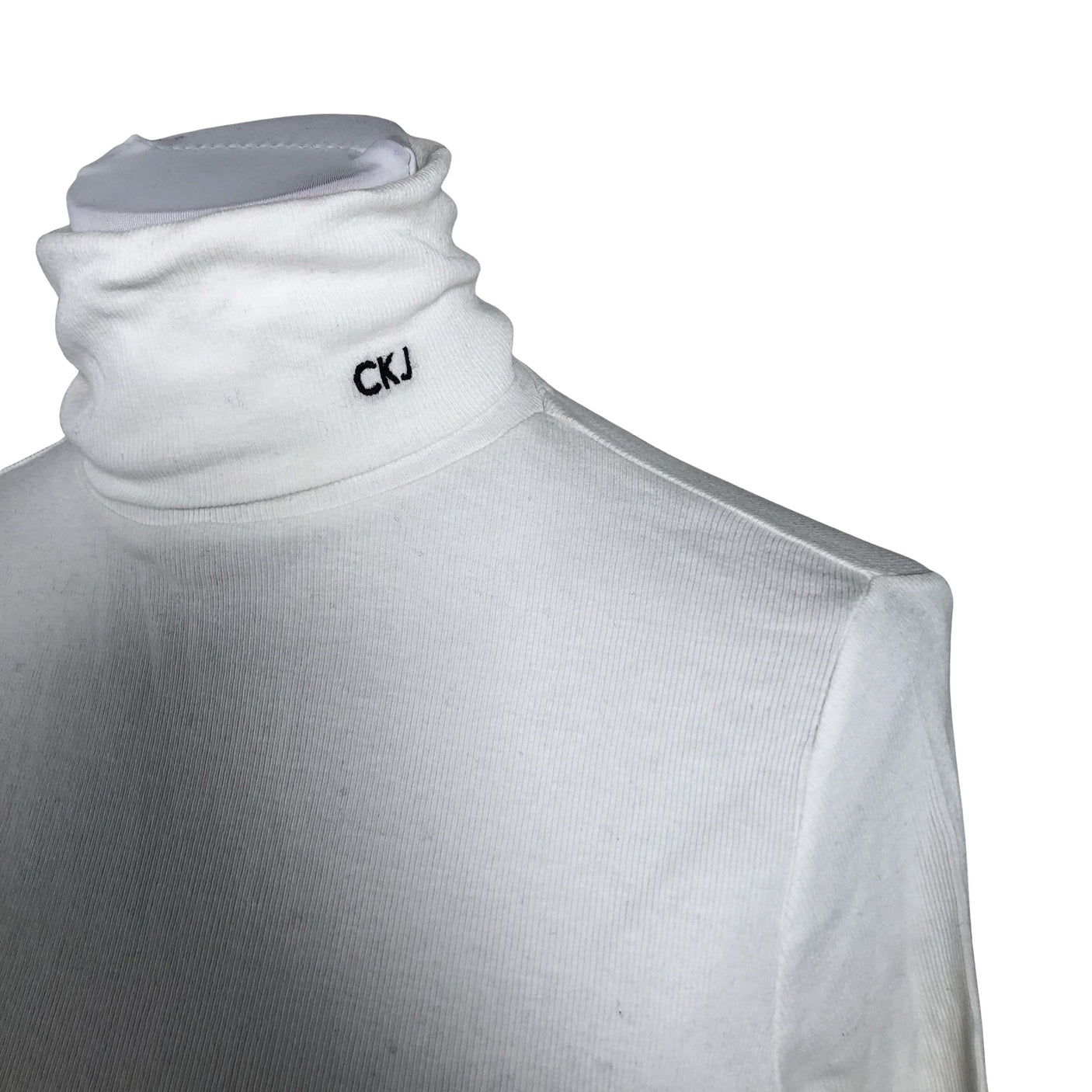 Unisex Calvin Klein Jeans - Tricot shirt, size 38 - White (2)