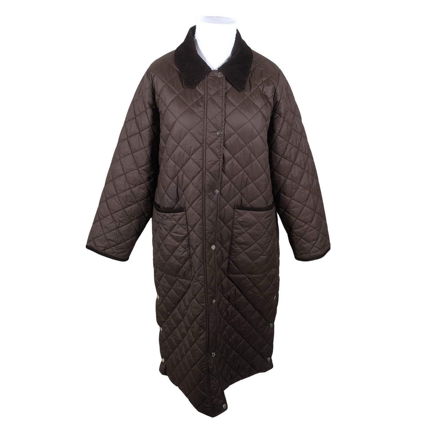 Unisex Next - Quilted jacket, size 44 - Brown (1)