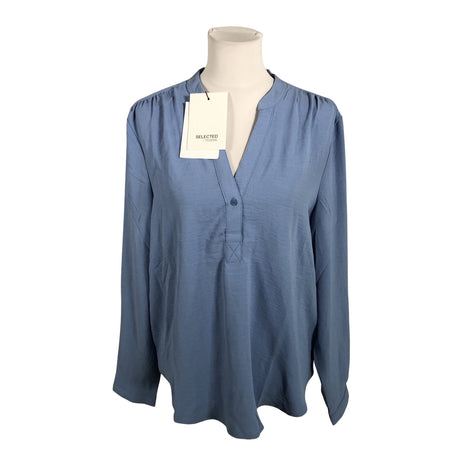 Unisex Selected - Blouse, size 38 - Light blue ()