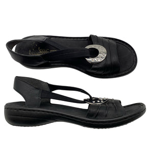 Unisex Rieker - Sandals, size 38 - Black (1)