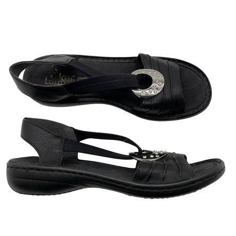 Unisex Rieker - Sandals, size 38 - Black ()