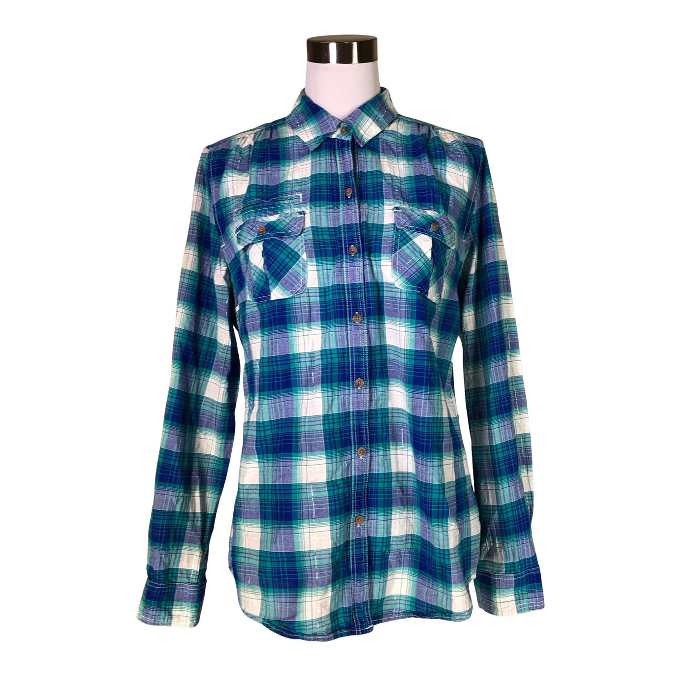Unisex Express - Collared shirt, size 40 - Turquoise (1)