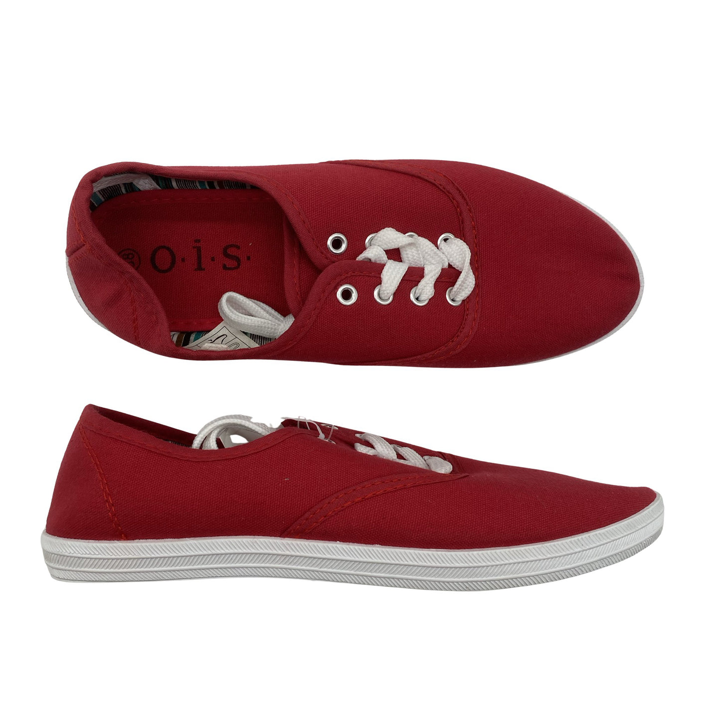 Unisex O.I.S - Casual sneakers, size 38 - Red (1)