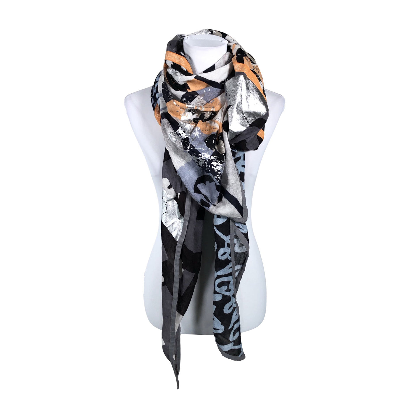 Unisex Triangle - Scarf, size Ei kokoa - Gray (1)