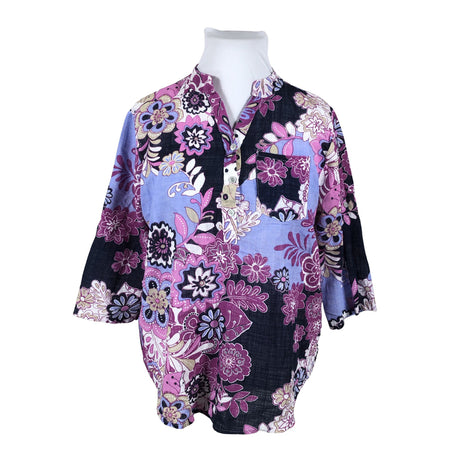 Unisex Mix by heart - Blouse, size 46 - Light blue ()