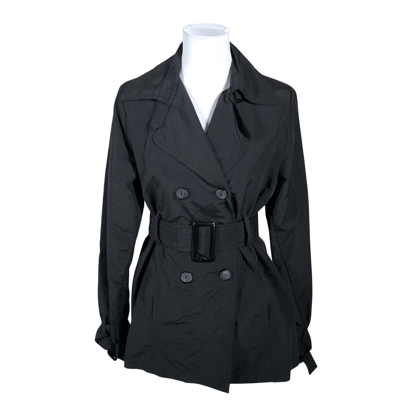 Unisex b.Young - Trench coat, size 40 - Black (1)