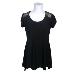 Unisex Wallis - Tricot tunic, size 38 - Black (1)