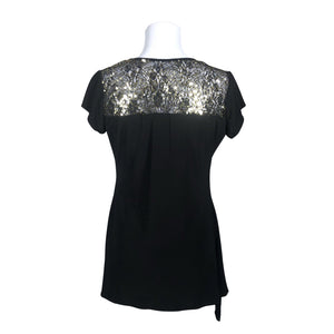 Unisex Wallis - Tricot tunic, size 38 - Black (2)