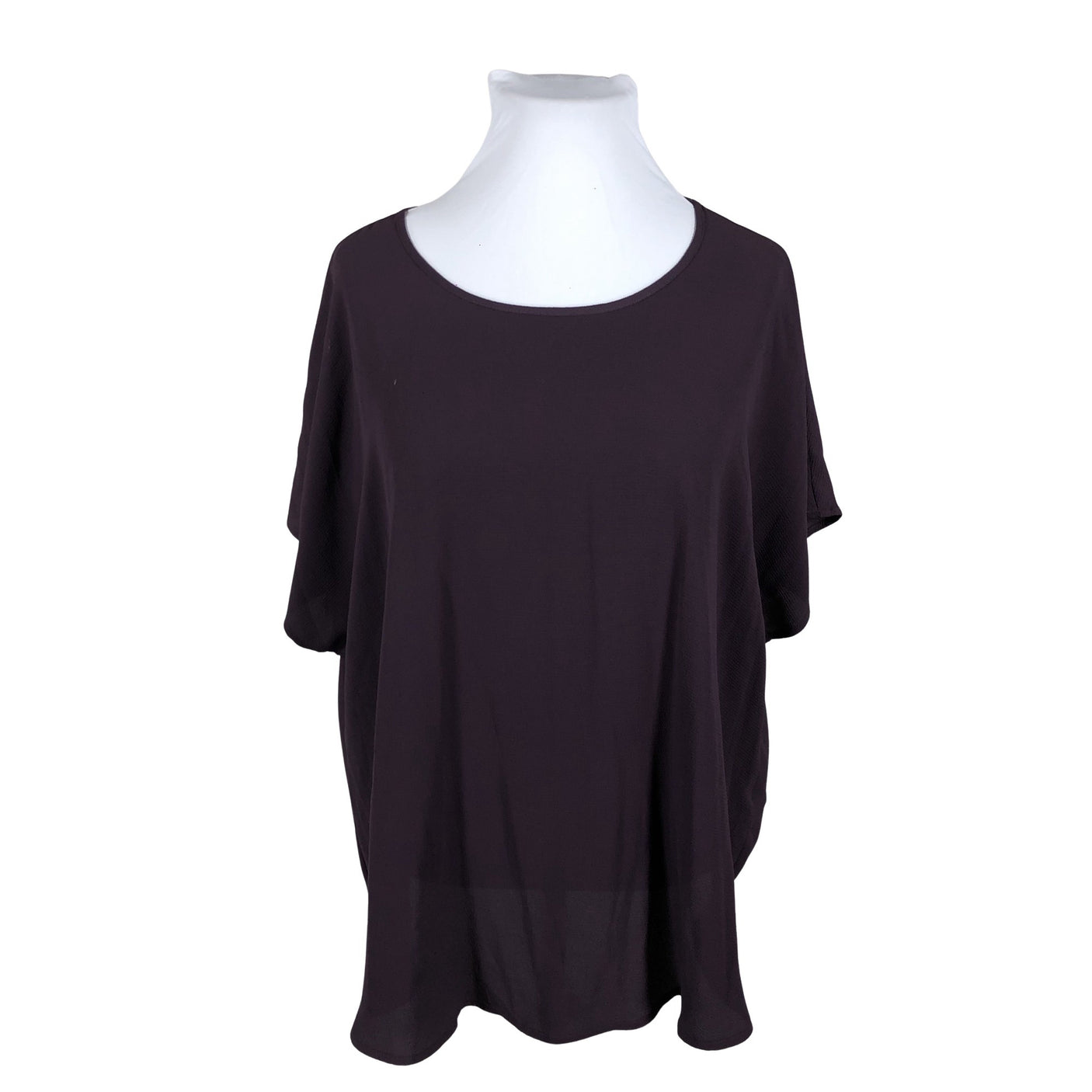 Unisex Zizzi - Short-sleeved blouse, size 50 - Violet (1)