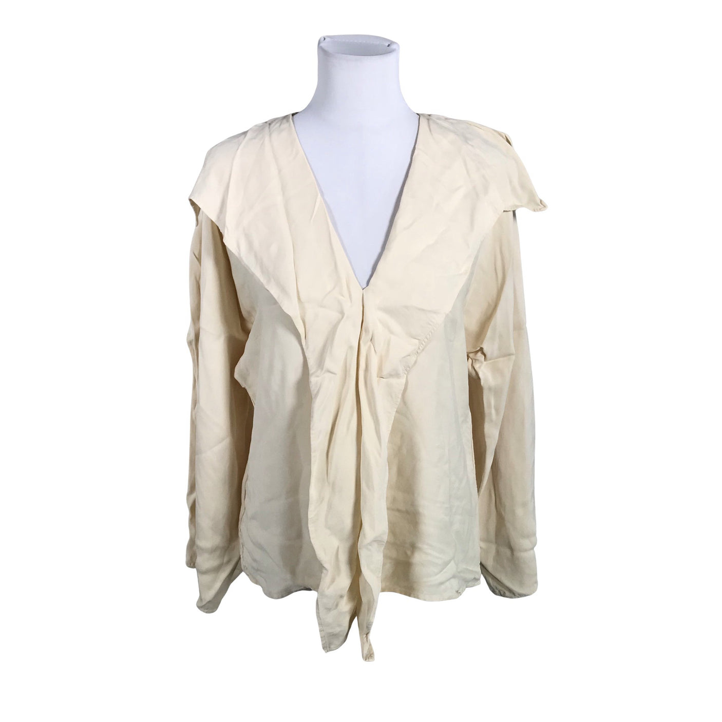 Unisex by Malene Birger - Blouse, size 38 - Beige (1)