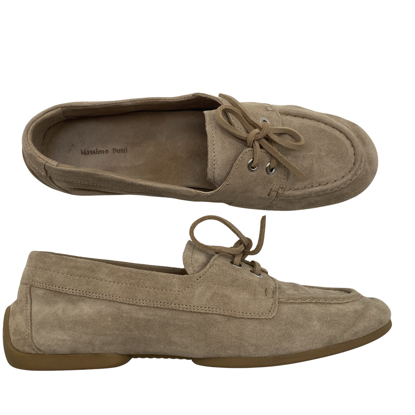 Unisex Massimo Dutti - Loafers, size 39 - Beige (1)