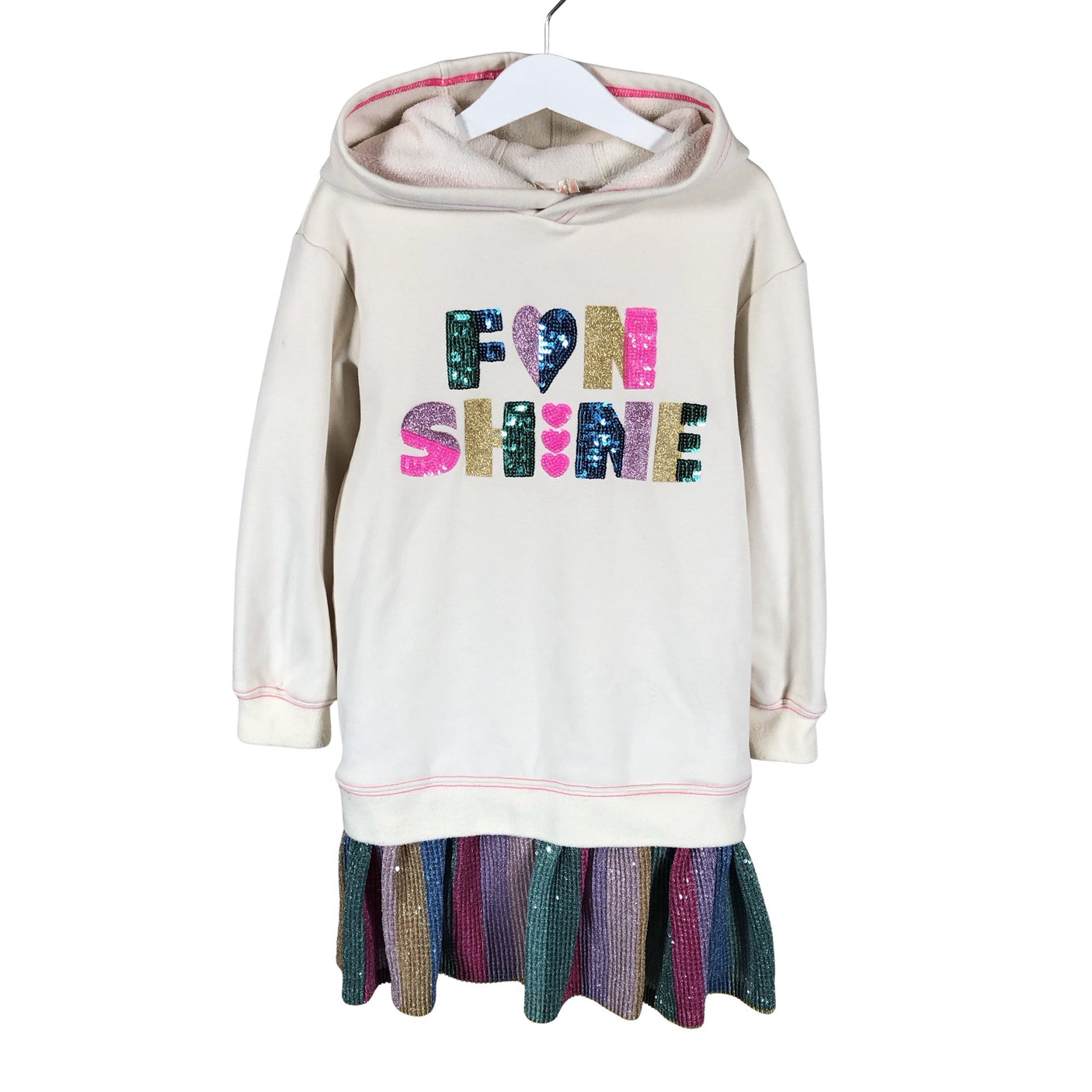 Unisex Billieblush - Sweatshirt dress, size 122 - 128 - Natural white (1)