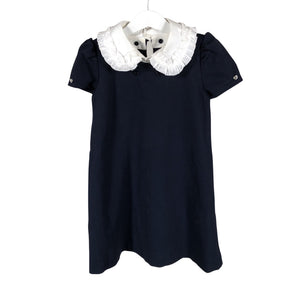 Unisex Monnalisa - Tricot dress, size 128 - 134 - Blue (1)