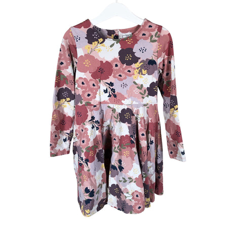 Unisex Polarn O. Pyret - Tricot dress, size 116 - 122 - Light pink ()