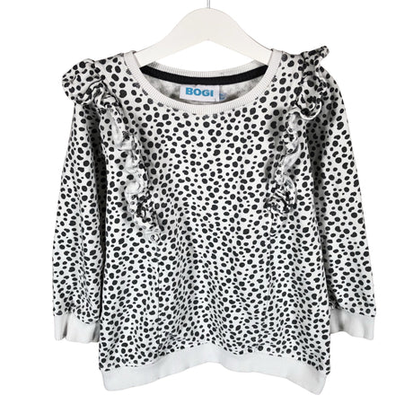 Unisex Bogi - Sweatshirt, size 128 - 134 - White ()