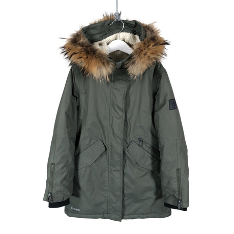 Unisex Huppa - Winter jacket, size 134 - 140 - Green ()