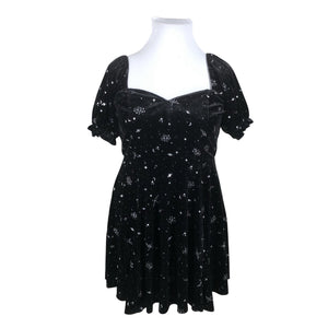 Unisex Disturbia - Party dress, size 42 - Black (1)