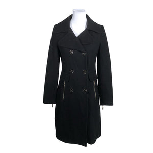 Unisex Monton - Wool coat, size 36 - Black (1)