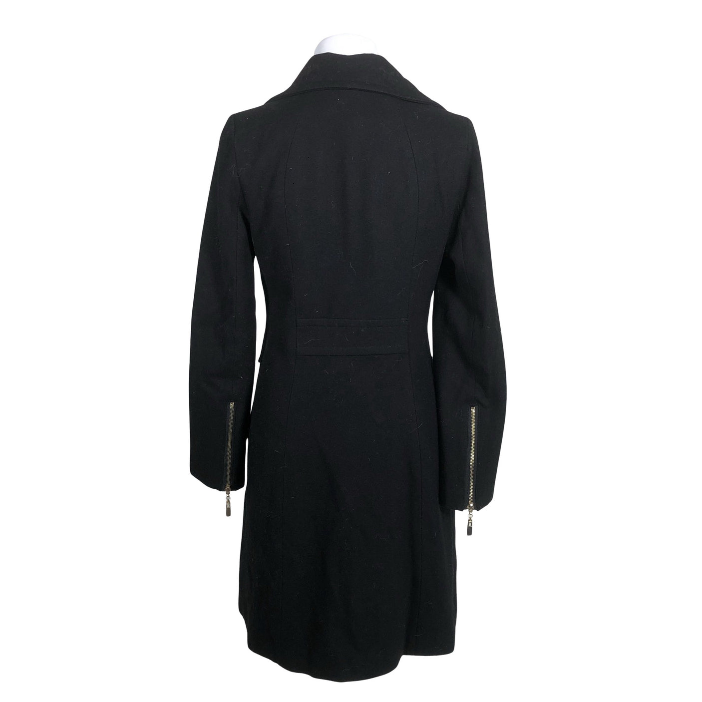 Unisex Monton - Wool coat, size 36 - Black (2)