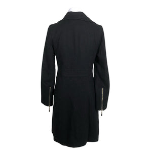 Unisex Monton - Wool coat, size 36 - Black (2)