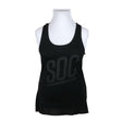 Unisex Soc - Tricot tank top, size 42 - Black ()