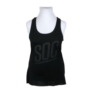 Unisex Soc - Tricot tank top, size 42 - Black (1)