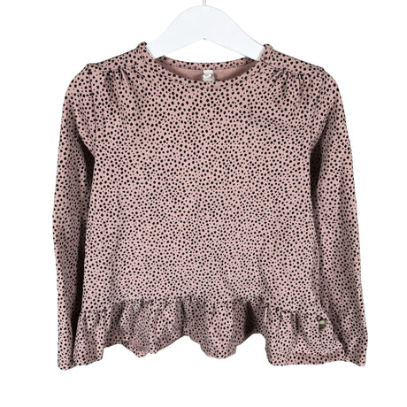 Unisex POMPdeLUX - Tricot shirt, size 110 - 116 - Light pink ()