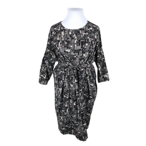 Unisex Papu - Tricot dress, size 42 - Black (1)