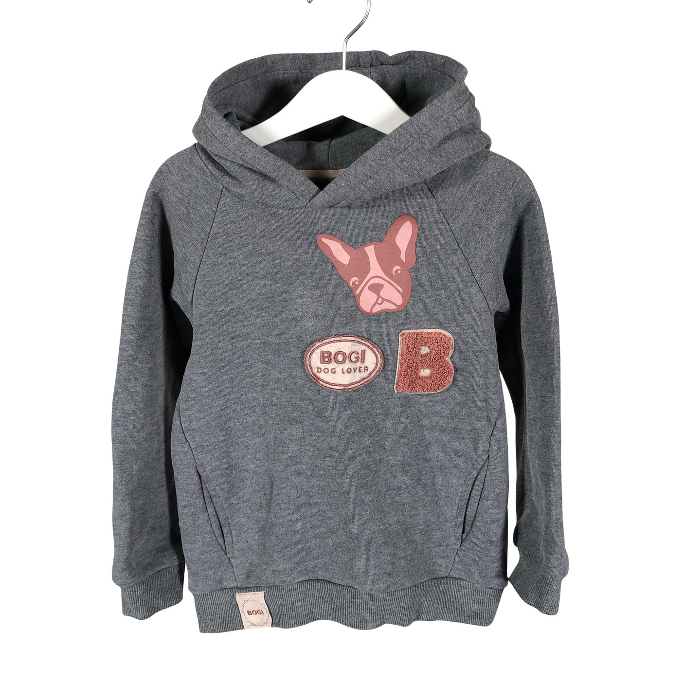Unisex Bogi - Hoodie, size 116 - 122 - Gray (1)