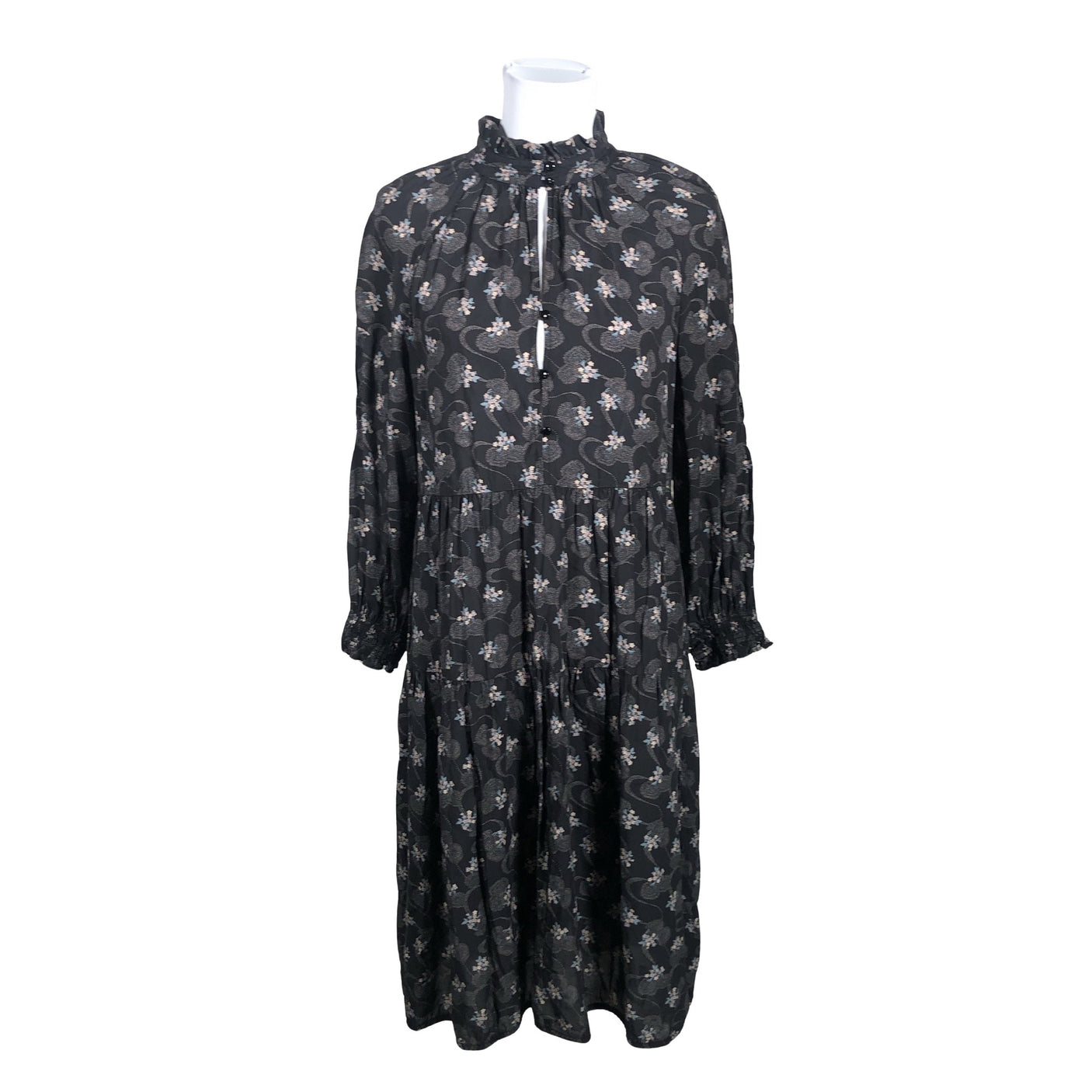 Unisex Noa Noa - Schiffon dress, size 36 - Gray (1)