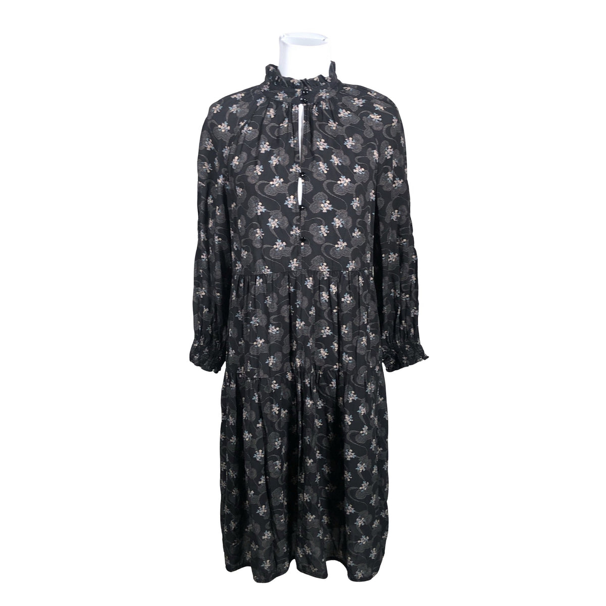 Unisex Noa Noa - Schiffon dress, size 36 - Gray (1)