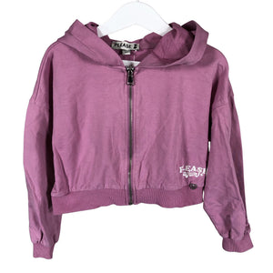 Unisex Please - Hoodie, size 122 - 128 - Light pink (1)